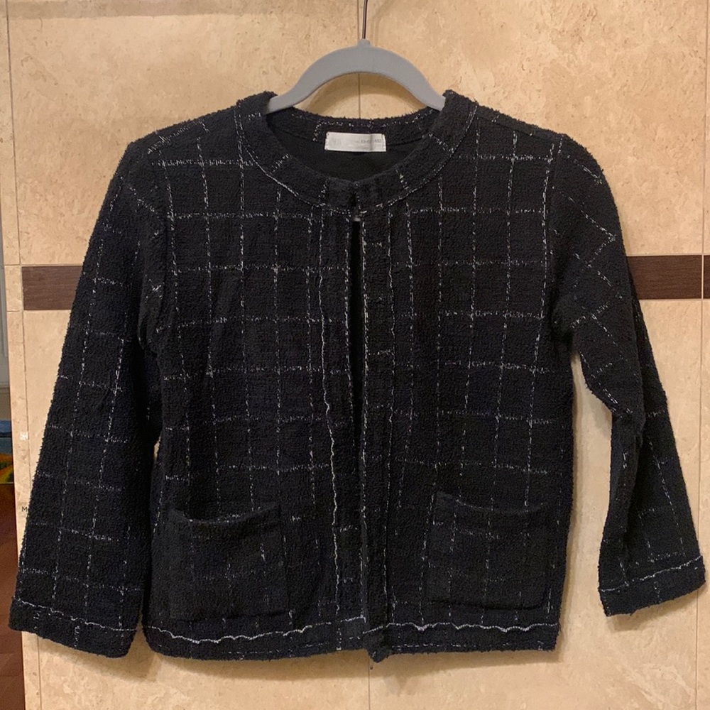 Zara Girls 11-12 Tweed Sweater